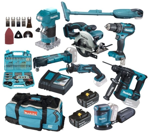 Makita Akku Maxi-Set 18V LXT für Heimwerker