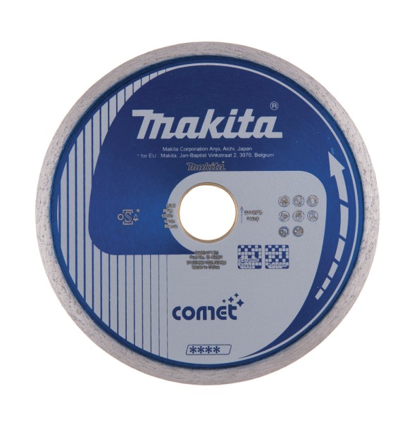 Makita B-13091 Diamanttrennscheibe COMET 125mm 1,6 mm Schnittstärke – Freisteller
