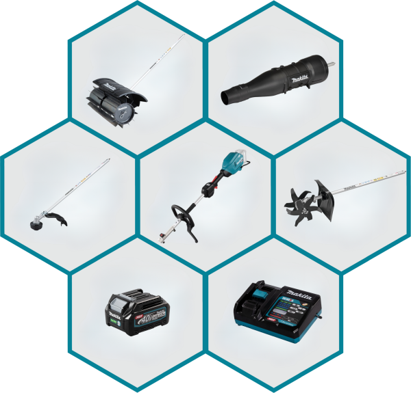 Makita UX01GZ Akku Multifunktionsantrieb Konfigurator