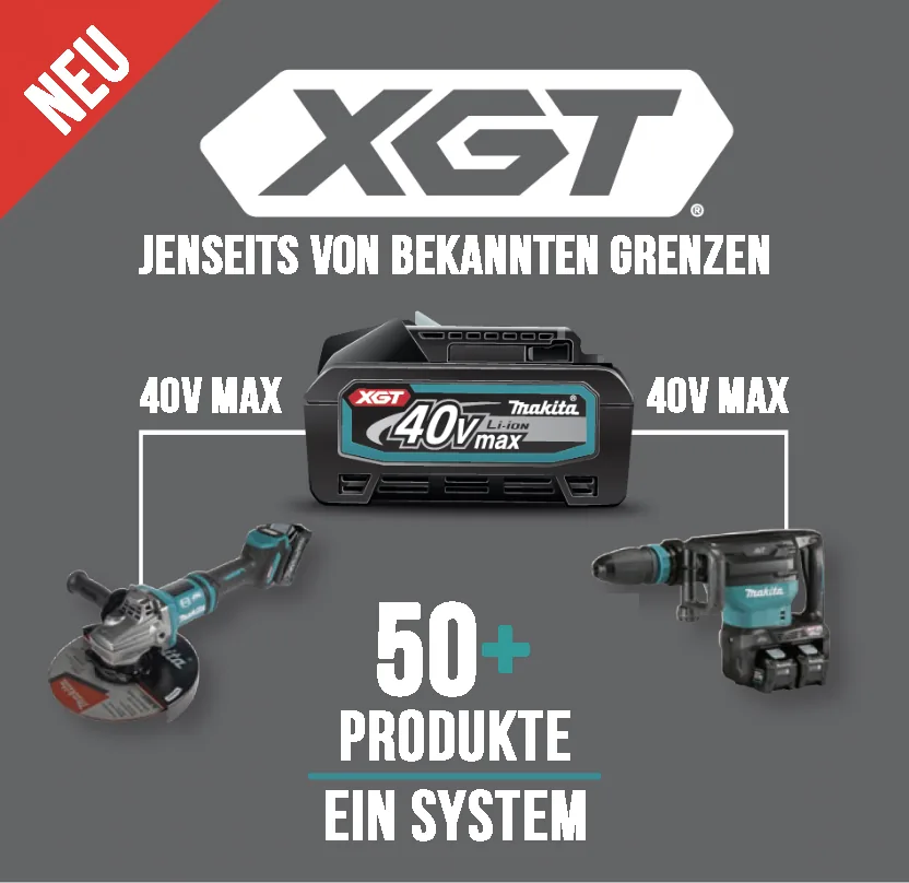 Makita XGT 40V Akkusystem