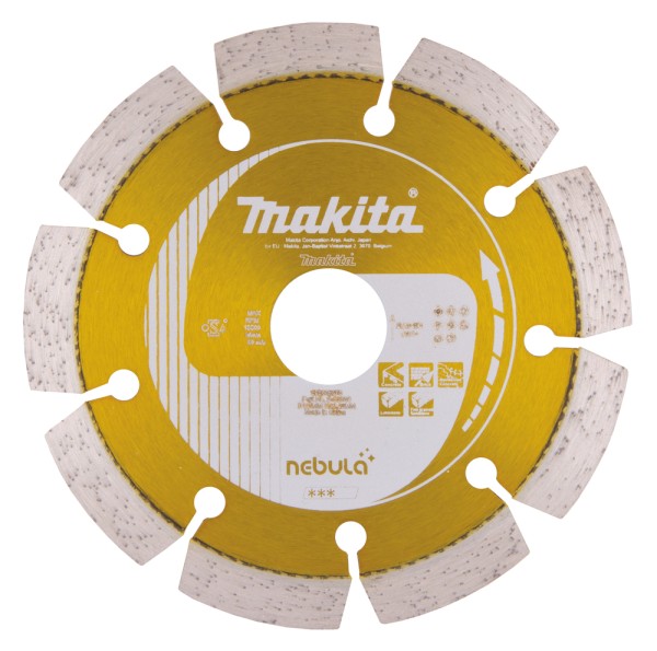 Makita B-53992 Diamanttrennscheibe Nebula 125mm 2,0 mm Schnittstärke – Freisteller