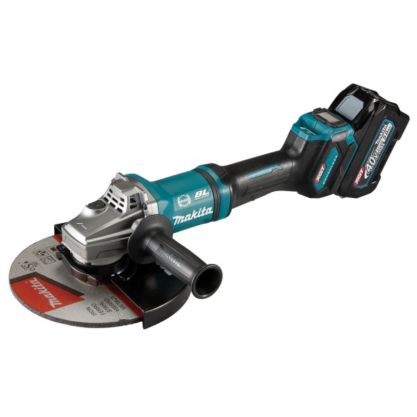 GA038GT201 Akku-Winkelschleifer 40V max. inkl. DC40RA und 2x BL4050F im Transportkoffer
