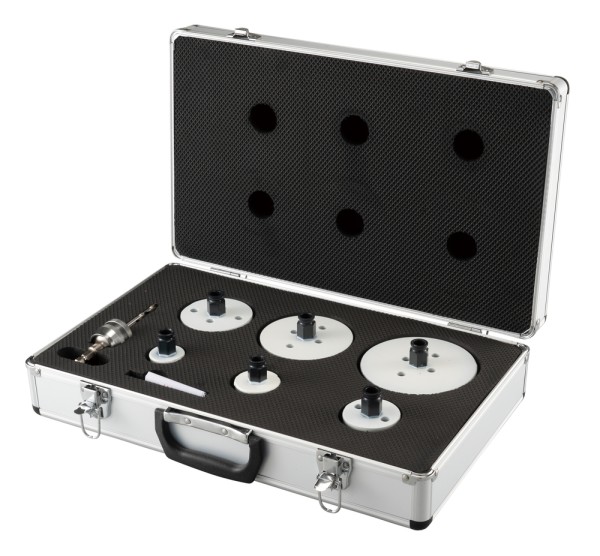 E-15796 EZYCHANGE Lochsägen-Set Sanitär 8-teilig