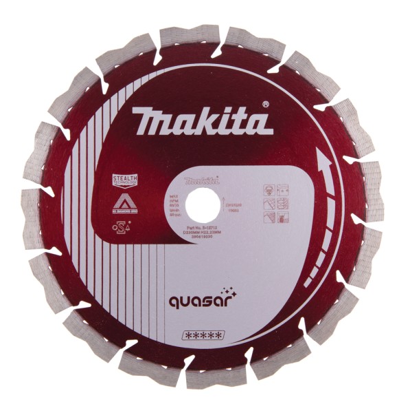 B-12712 Diamanttrennscheibe QUASAR 230x22,23 mm