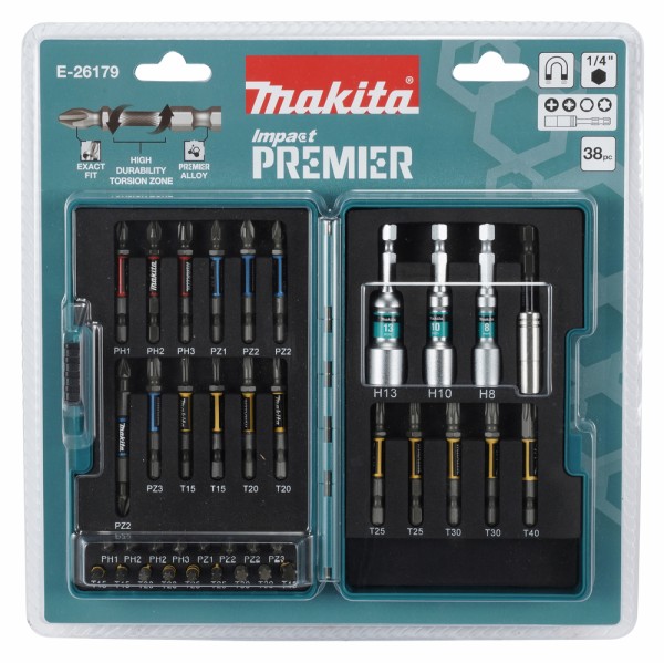 E-26179 Bit-Set Torsion 38-tlg. Impact Premier