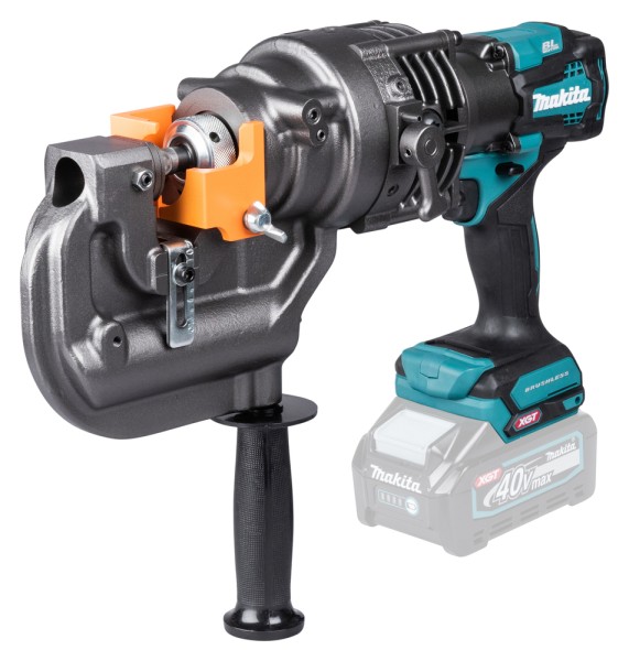 Makita PP001GZK Akku-Lochstanze XGT – Löcher in Stahlplatten und Stahlträger stanzen