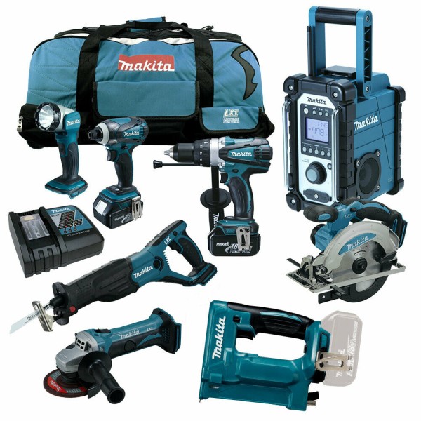 MAKITA DST112 ZJ RTJ Tacker Combo Kit LXT 18V Akku Werkzeugset