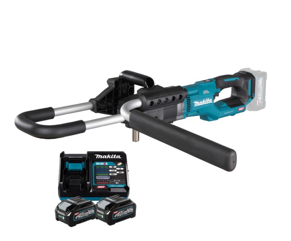 DG002GPSK4 Akku-Erdbohrer 40V max. + Power Source-Kit 191L77-9 inkl. DC40RA und 2x Akkus