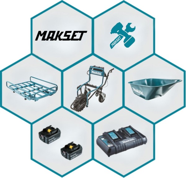 Makita DCU180 Set