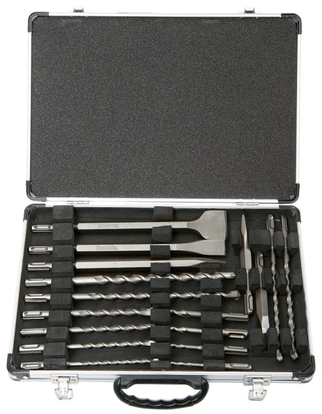D-42444 SDS-PLUS Bohrer-/Meißel-Set | 17-teilig