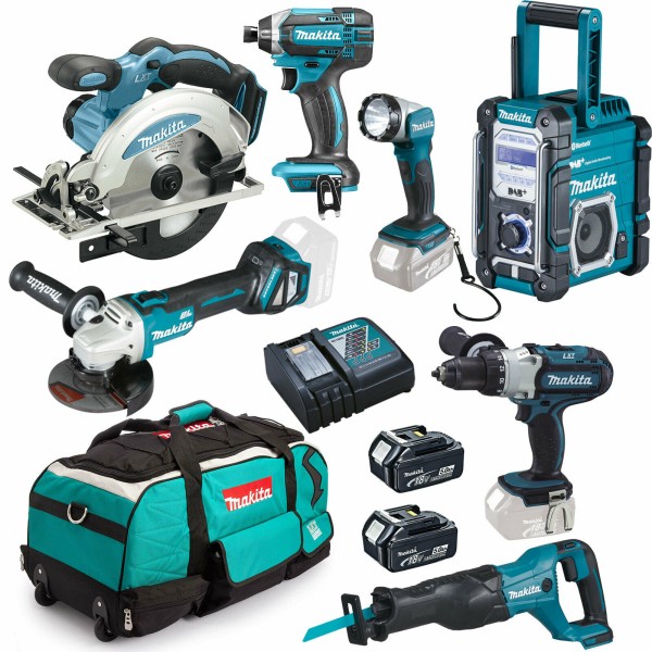 Makita DUC122Z Kettensäge 18V Li-Ion Akku Combo Kit Werkzeug Set