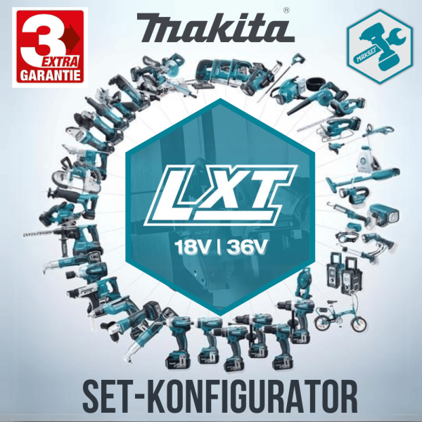 Makita 18V - LXT Werkzeugset-Konfigurator
