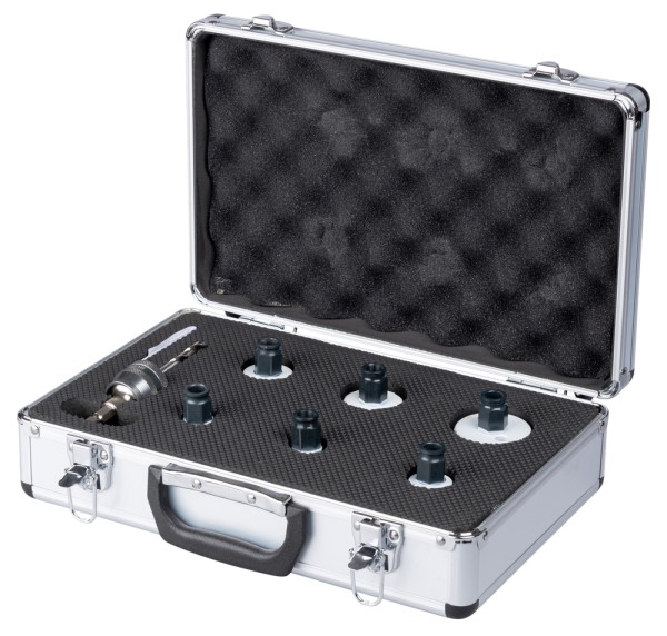E-12310 EZYCHANGE Lochsägen-Set Elektriker 7-teilig