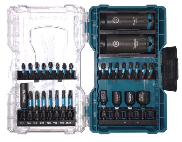 E-22903 IMPACT BLACK Schlagnussset 30-tlg.