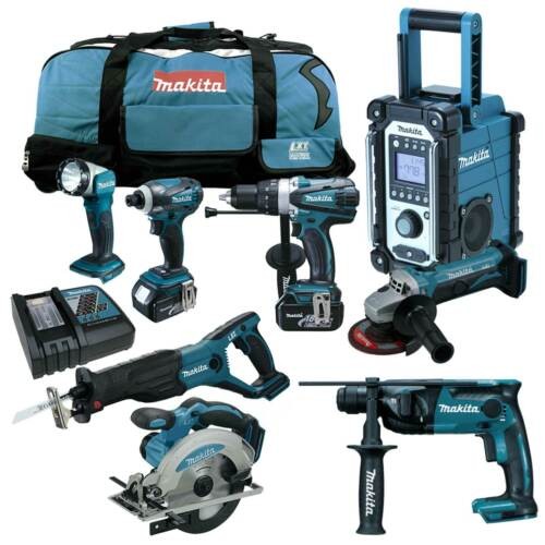 Makita Set DHR165 RMJ 18V Akku-Bohrhammer Akku-Schlagschrauber uvm.